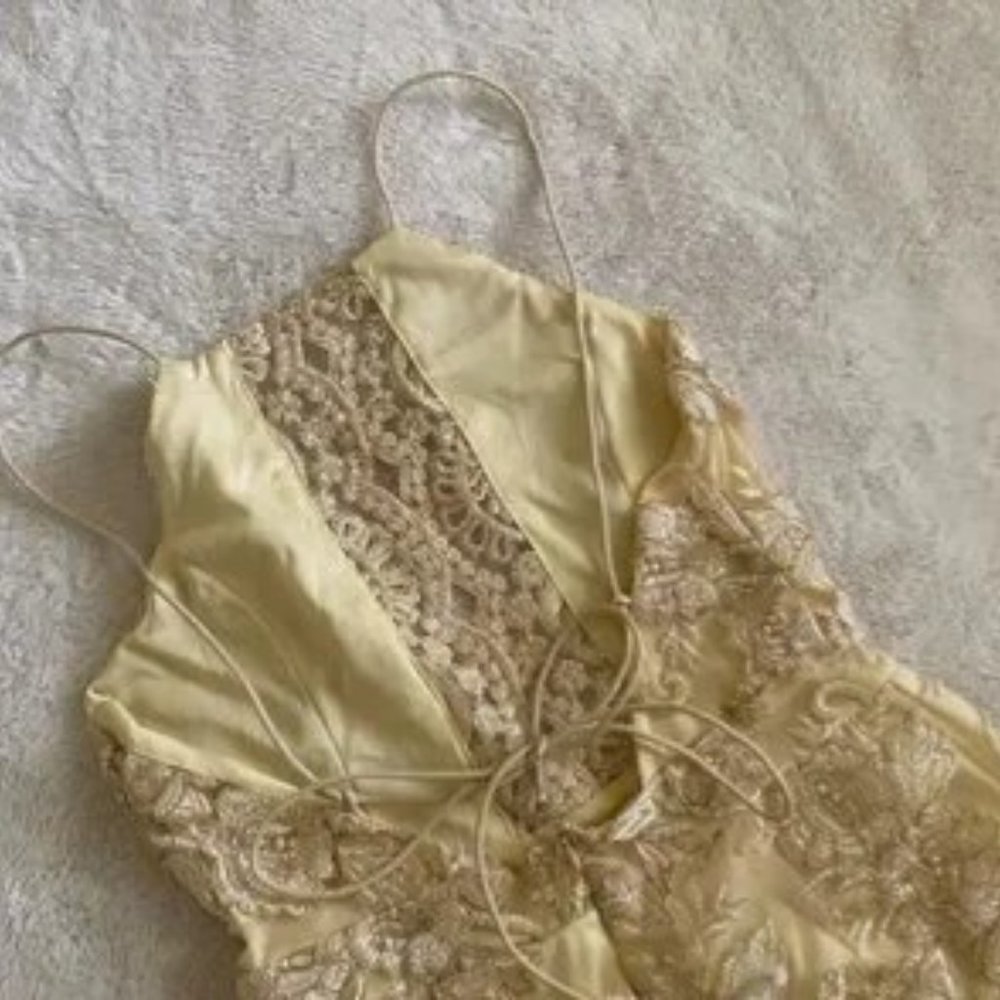 Gold Romper - Picture 3 of 3